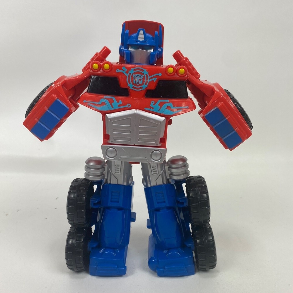 Transformers Rescue Bots Optimus Prime 10" HASBRO TOMY 2012 Truck 7622 figure